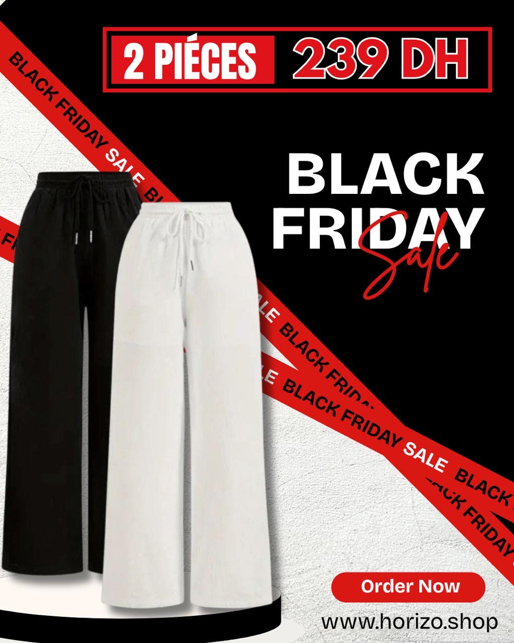 Pack 2 pantalons