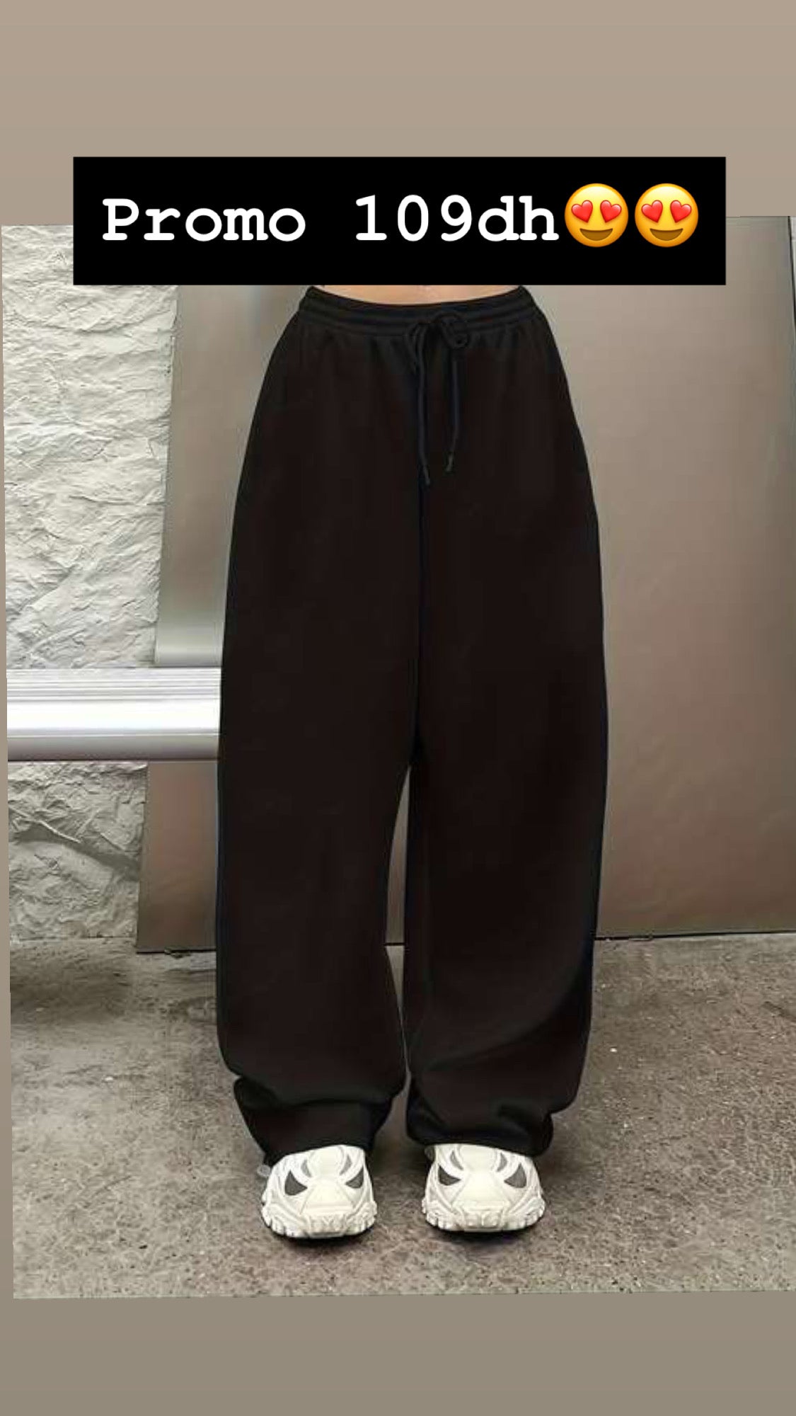 Pantalon over simple